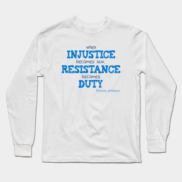 Resistance Long Sleeve T-Shirt by bluehair